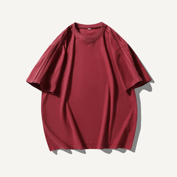 BLACKARMADA Oversized Retro T-Shirt 100% Cotton Vintage Streetwear Tee