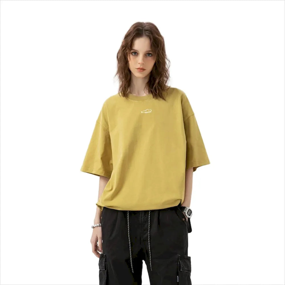 BLACKARMADA Unisex Casual T-Shirt – Oversized, Breathable 100% Cotton, All-Day Comfort