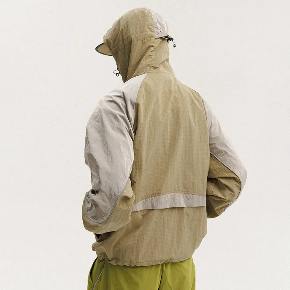 BLACKARMADA Lightweight Windbreaker Jacket – Waterproof Quick-Dry Outdoor Jacket