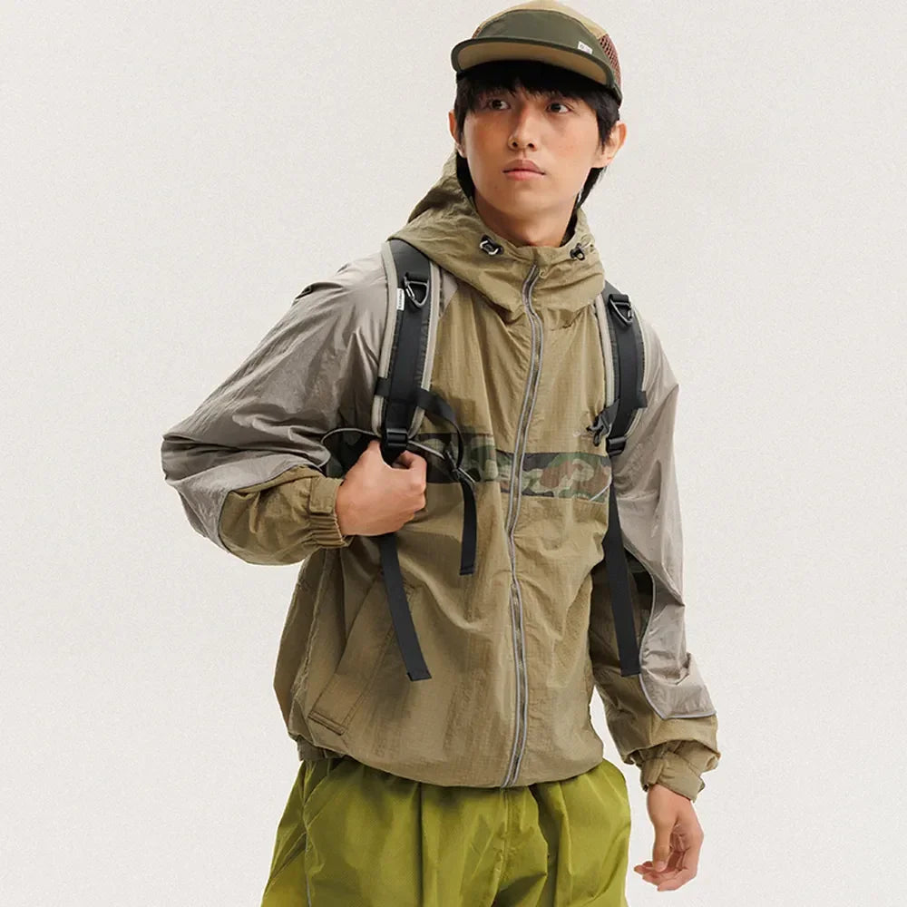 BLACKARMADA Lightweight Windbreaker Jacket – Waterproof Quick-Dry Outdoor Jacket