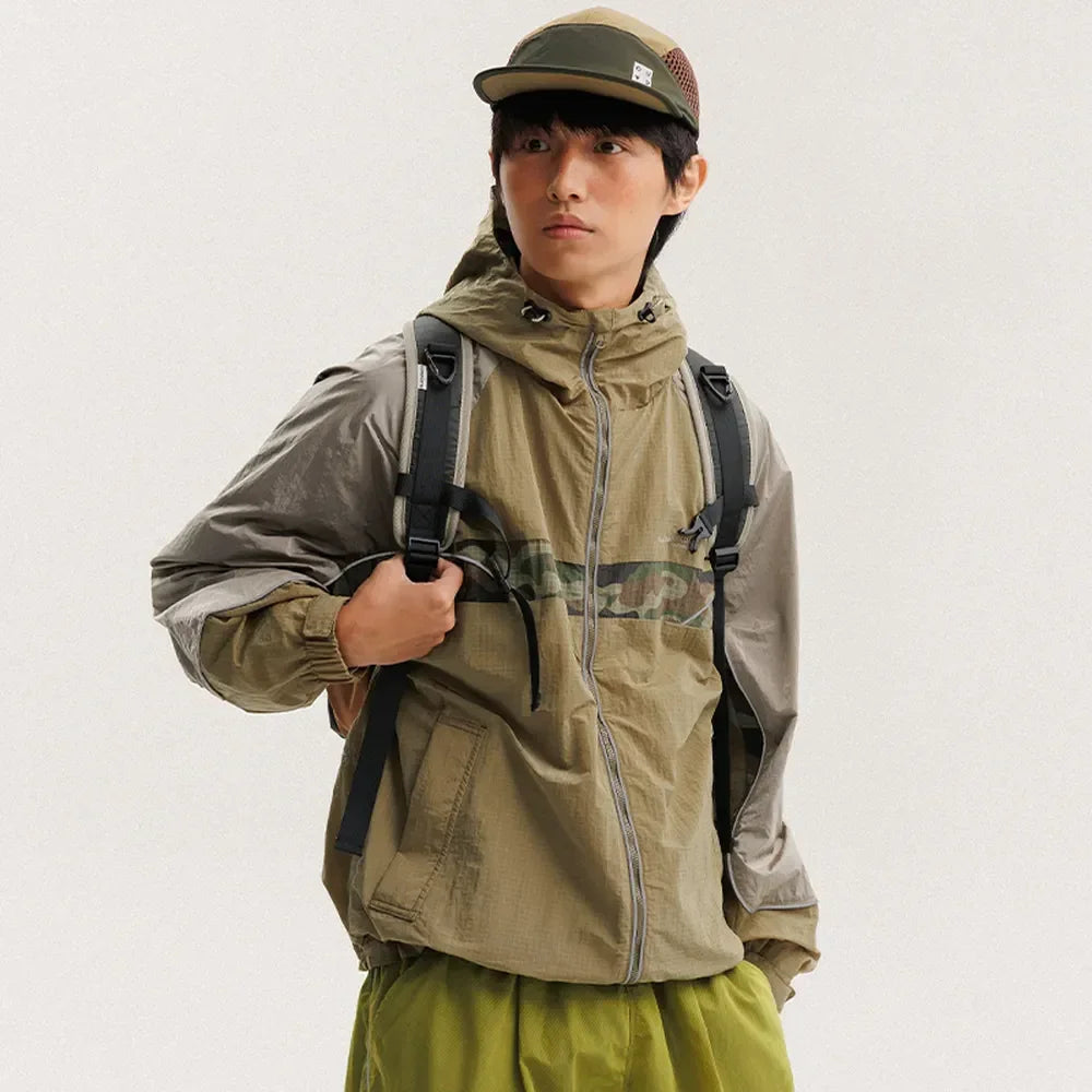 BLACKARMADA Lightweight Windbreaker Jacket – Waterproof Quick-Dry Outdoor Jacket
