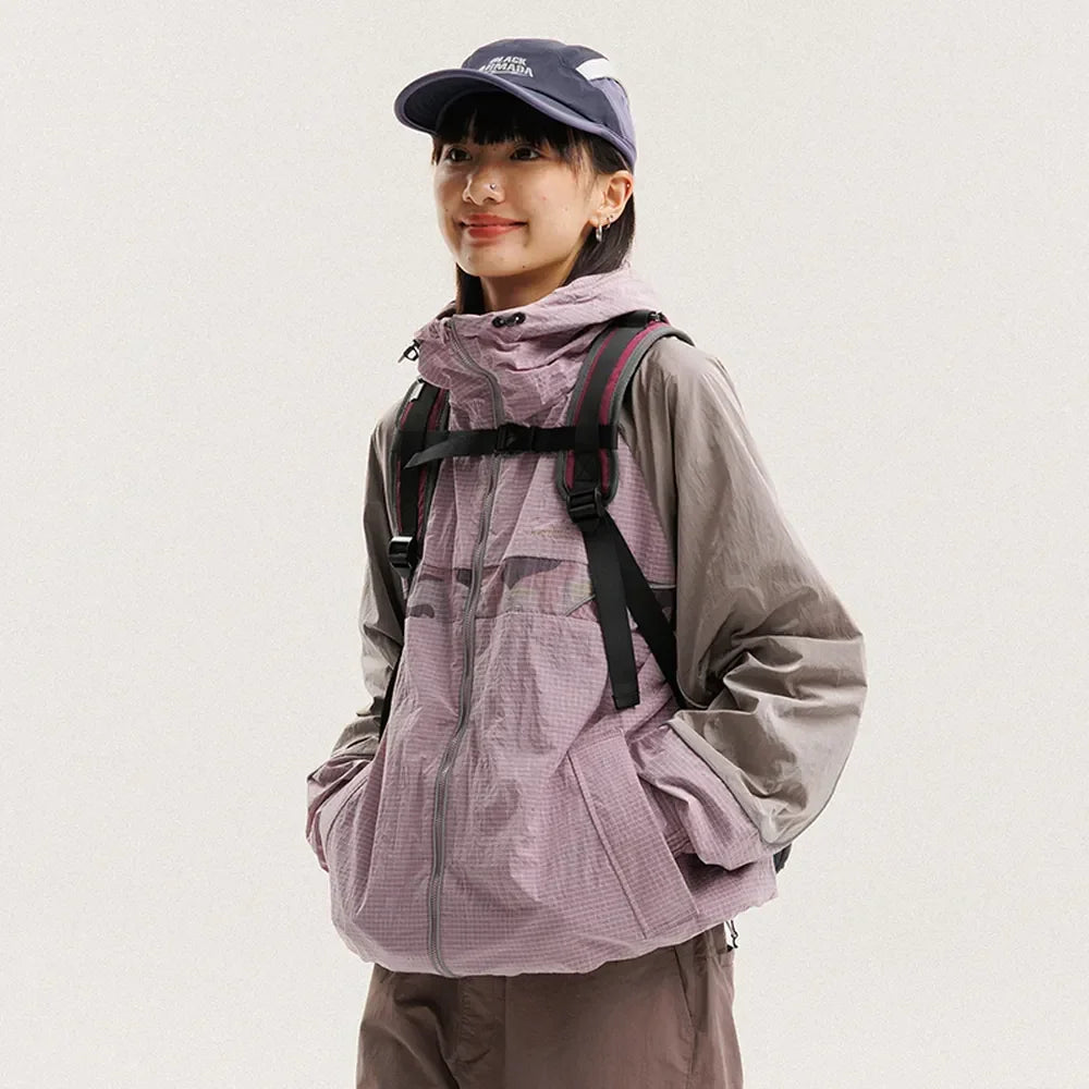 BLACKARMADA Lightweight Windbreaker Jacket – Waterproof Quick-Dry Outdoor Jacket