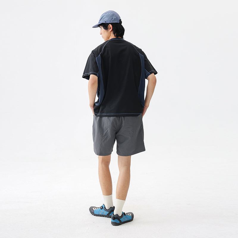 BLACKARMADA Unisex Outdoor Quick-Dry Lightweight T-Shirt | UV Protection | Color Block D