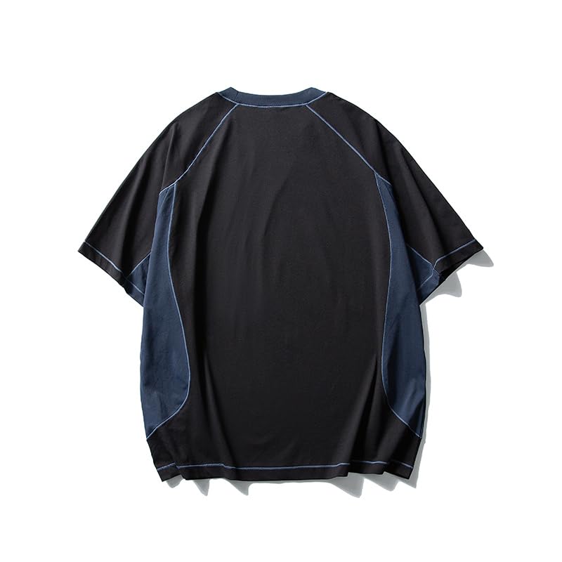 BLACKARMADA Unisex Outdoor Quick-Dry Lightweight T-Shirt | UV Protection | Color Block D