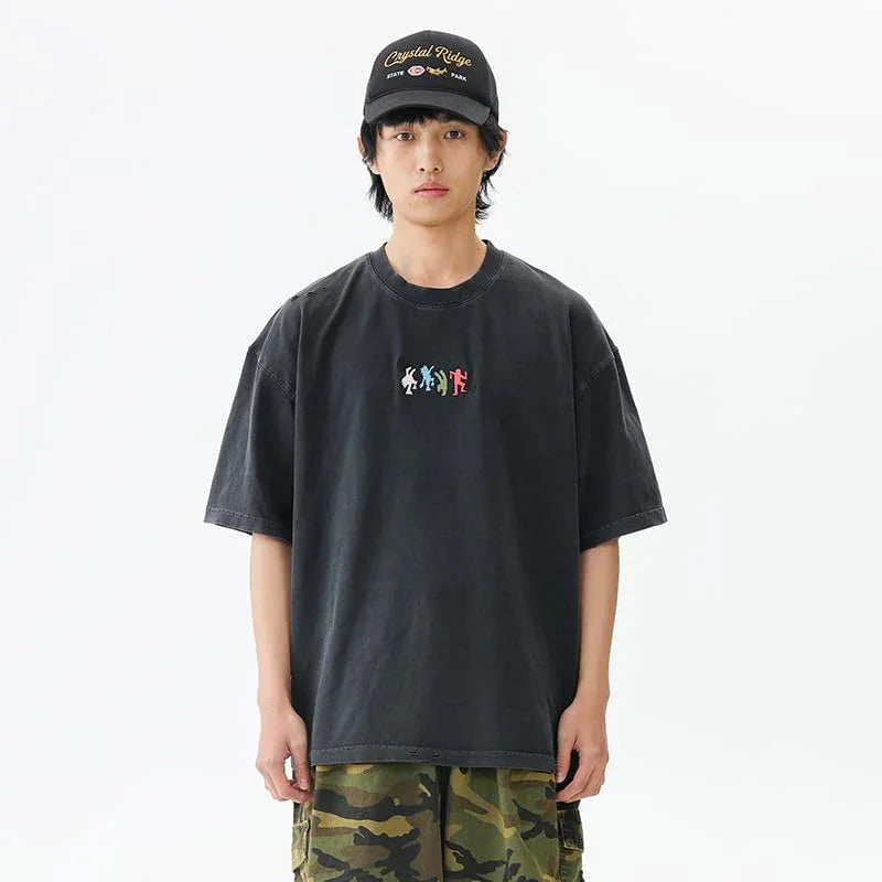 BLACKARMADA Unisex Oversized T-Shirt – Minimalist Design, 100% Cotton, Casual Wear