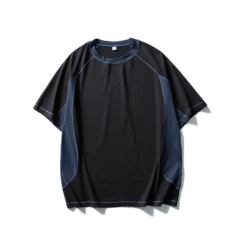 BLACKARMADA Unisex Outdoor Quick-Dry Lightweight T-Shirt | UV Protection | Color Block D