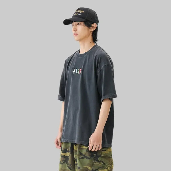 BLACKARMADA Unisex Oversized T-Shirt - Minimalist Design, 100% Cotton, Everyday Casual Wear
