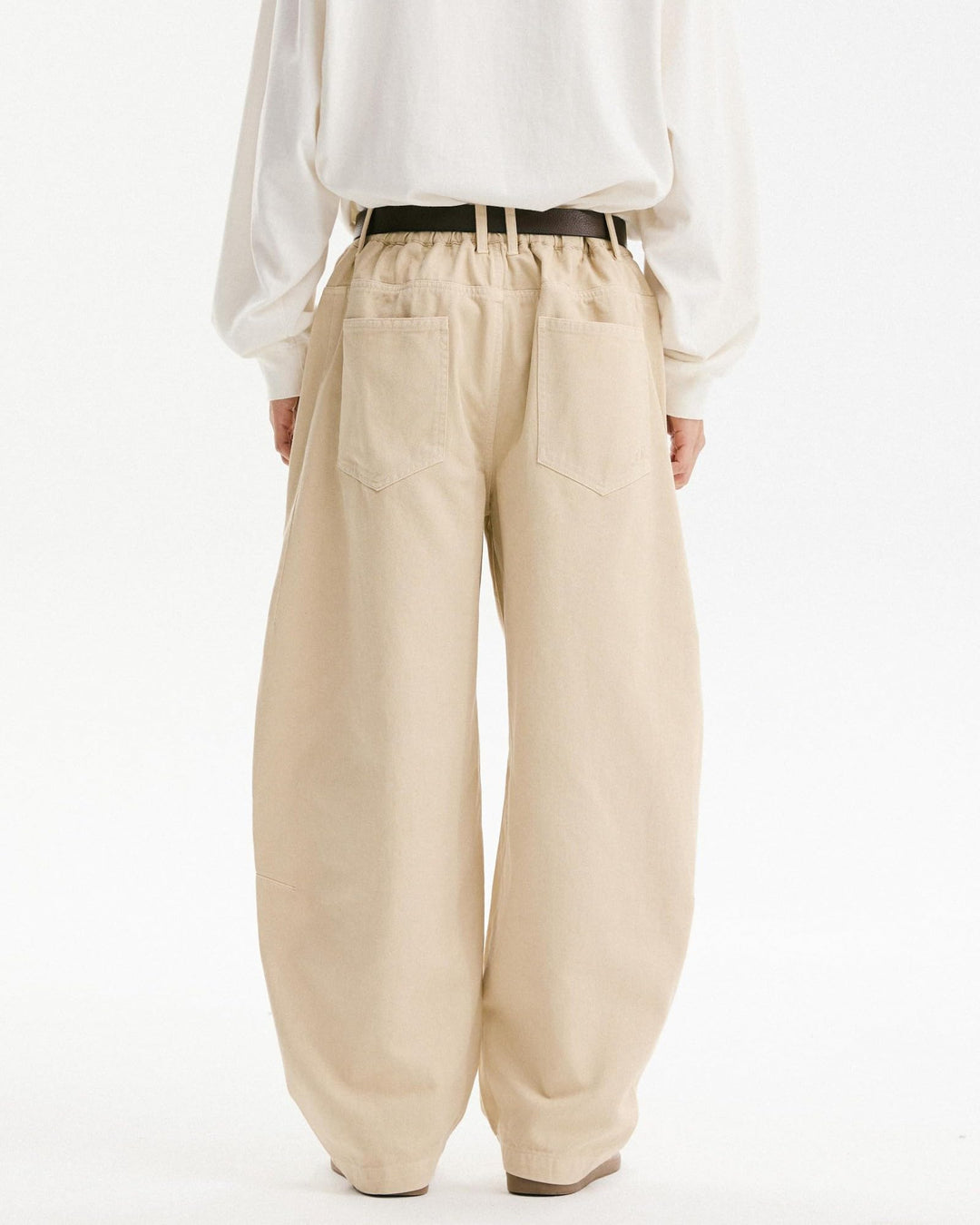 BLACKARMADA Vintage Curved-Leg 5-Pocket Pants for Men & Women, Retro Workwear Trousers