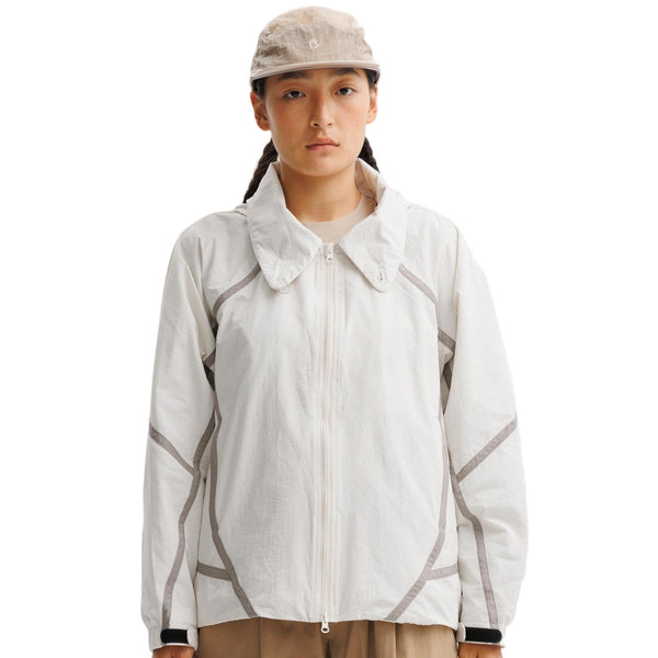 BLACKARMADA Lightweight Waterproof Hiking Jacket for Men & Women with Multi-Style Collar, Windproof Outdoor Shell