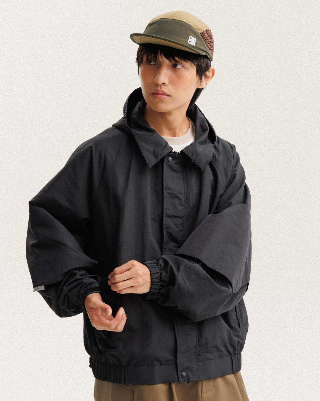 BLACKARMADA Outdoor Windproof Jacket – Unisex Lightweight, Hooded, Waterproof Hiking Jacket