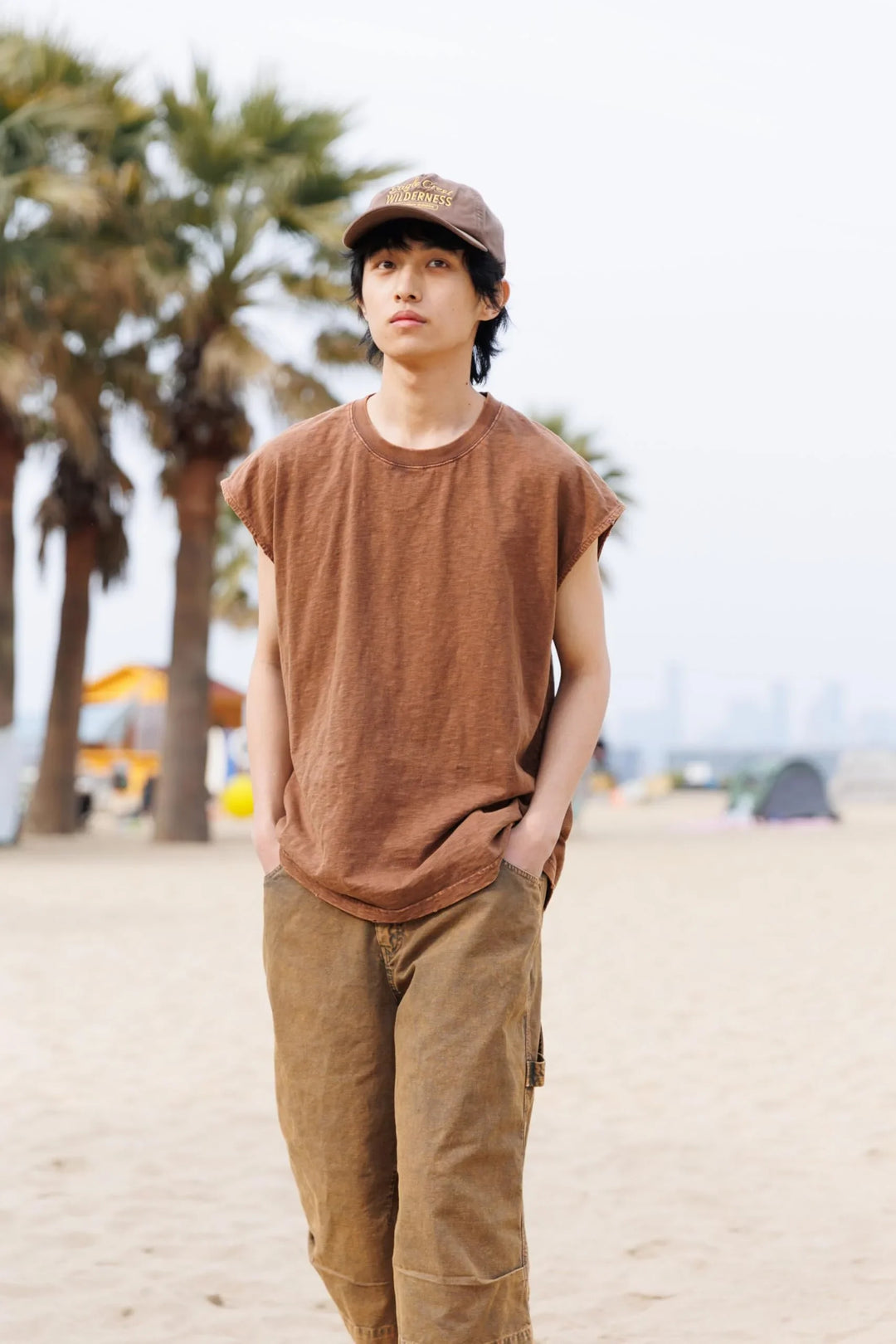 BLACKARMADA Unisex Vintage Sleeveless Tee | 100% Cotton Stone-Washed Oversized Shirt