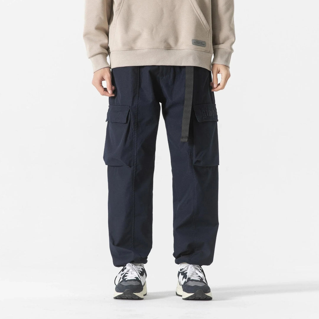 BLACKARMADA Unisex Wide-Leg Cargo Pants | Tactical Stretch Twill Pants for Men & Women