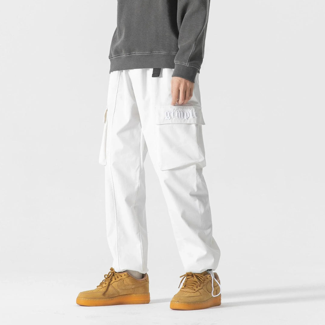 BLACKARMADA Unisex Wide-Leg Cargo Pants | Tactical Stretch Twill Pants for Men & Women