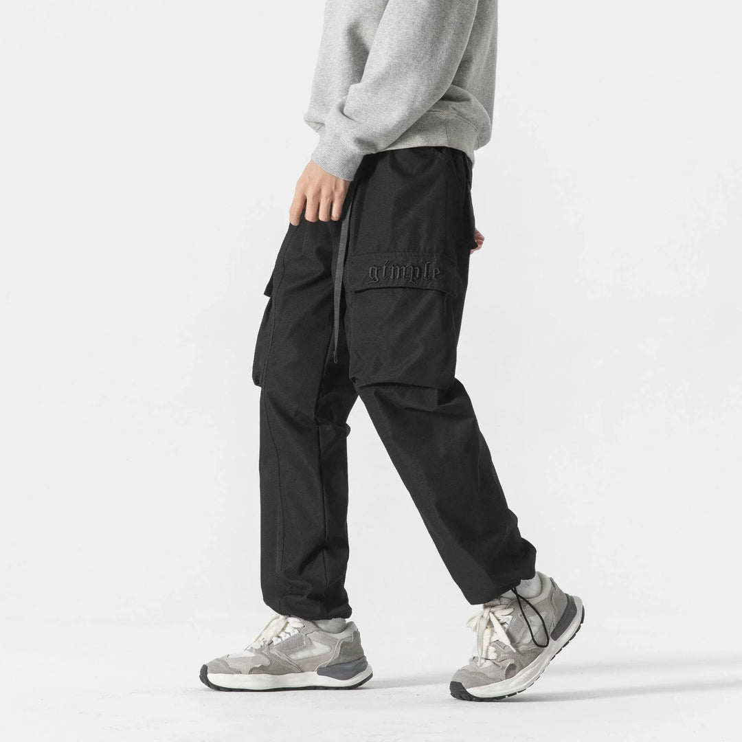 BLACKARMADA Unisex Wide-Leg Cargo Pants | Tactical Stretch Twill Pants for Men & Women