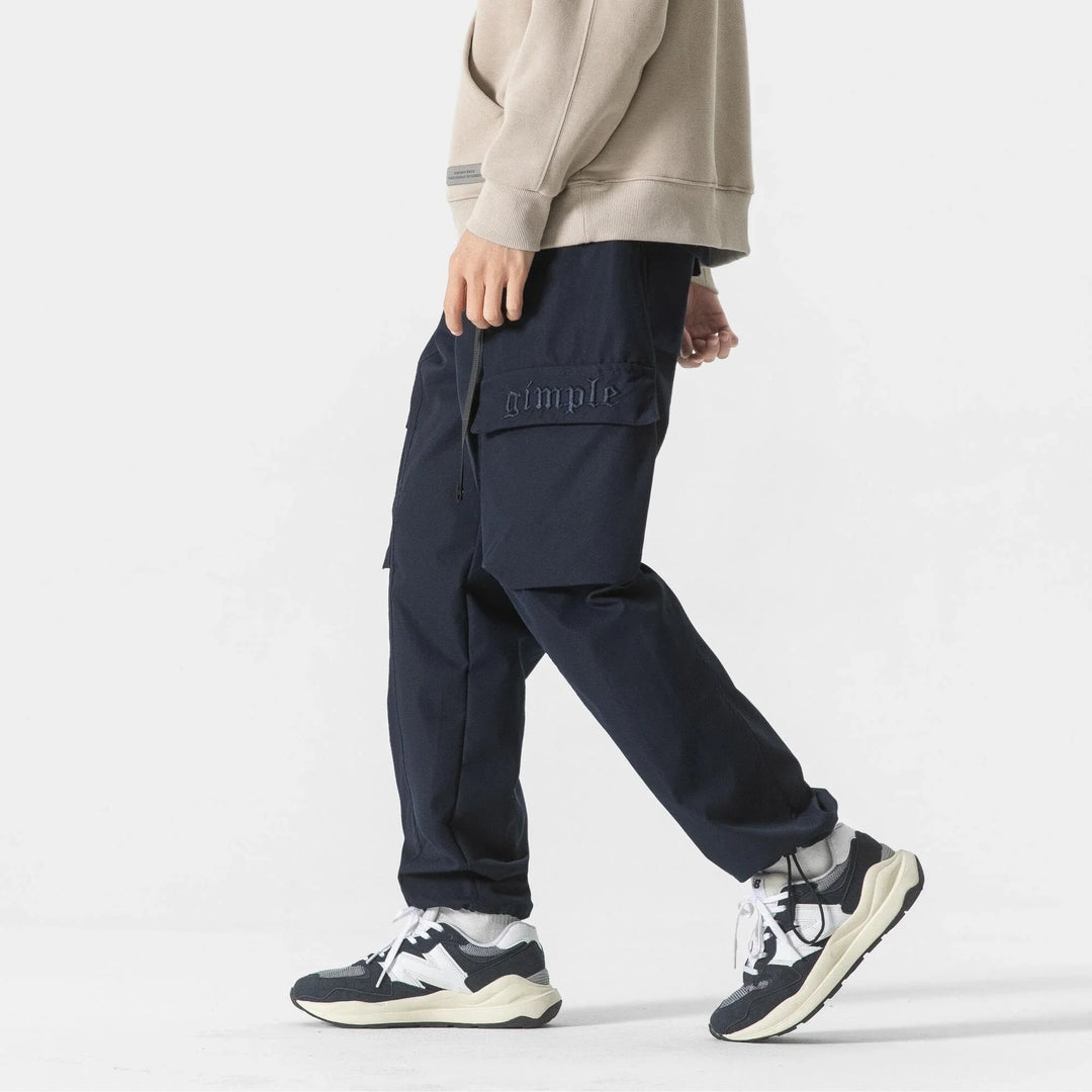 BLACKARMADA Unisex Wide-Leg Cargo Pants | Tactical Stretch Twill Pants for Men & Women