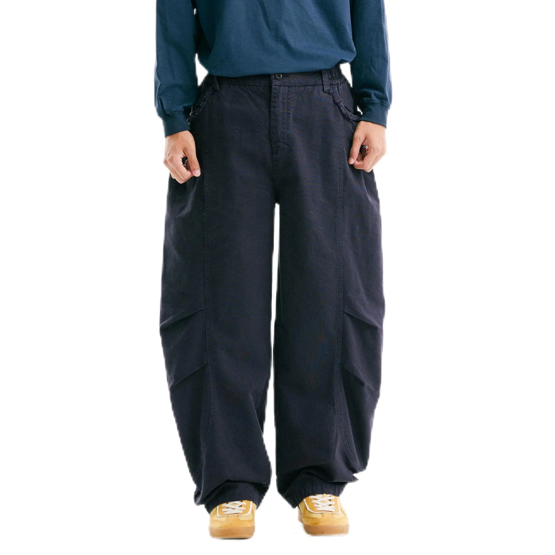 BLACKARMADA Vintage Cargo Pants | Cotton Wide-Leg Workwear for Men & Women