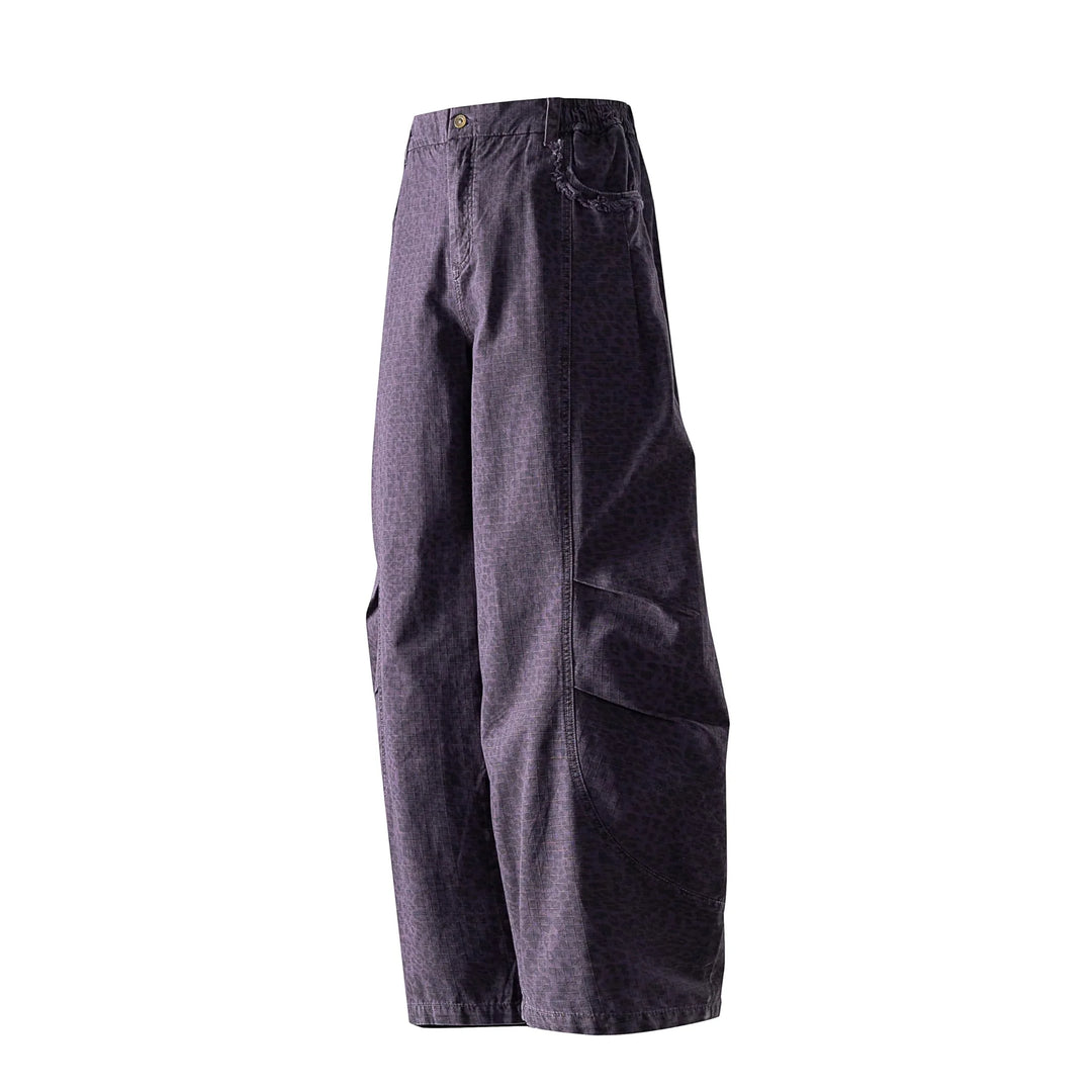 BLACKARMADA Vintage Cargo Pants | Cotton Wide-Leg Workwear for Men & Women