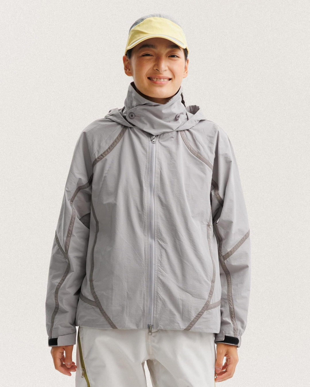 BLACKARMADA Lightweight Waterproof Hiking Jacket for Men & Women with Multi-Style Collar, Windproof Outdoor Shell