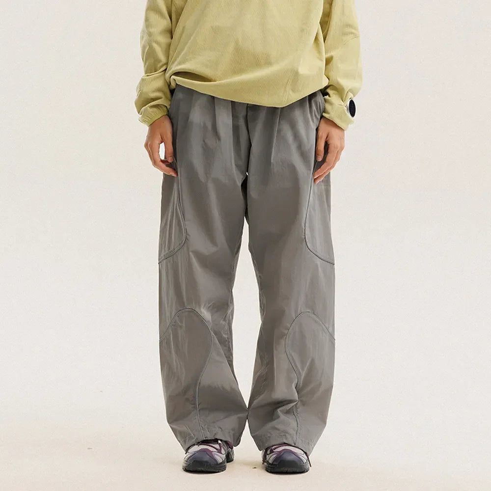 BLACKARMADA Waterproof Parachute Pants | Reflective Quick-Dry Joggers for Men & Women