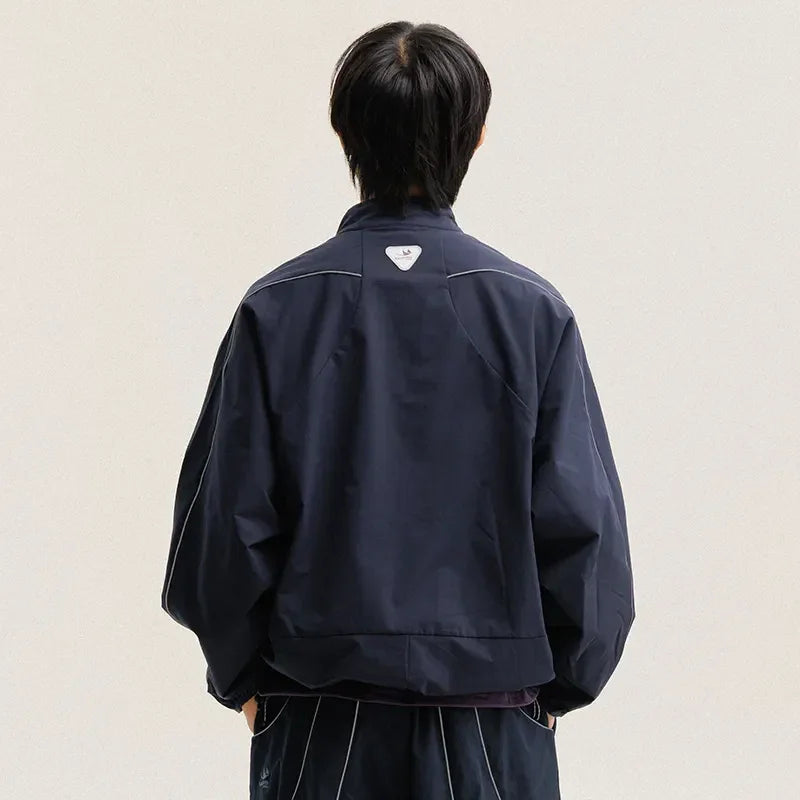 BLACKARMADA Lightweight Windbreaker Pullover Jacket for Men & Women | Water-Repellent & Reflective