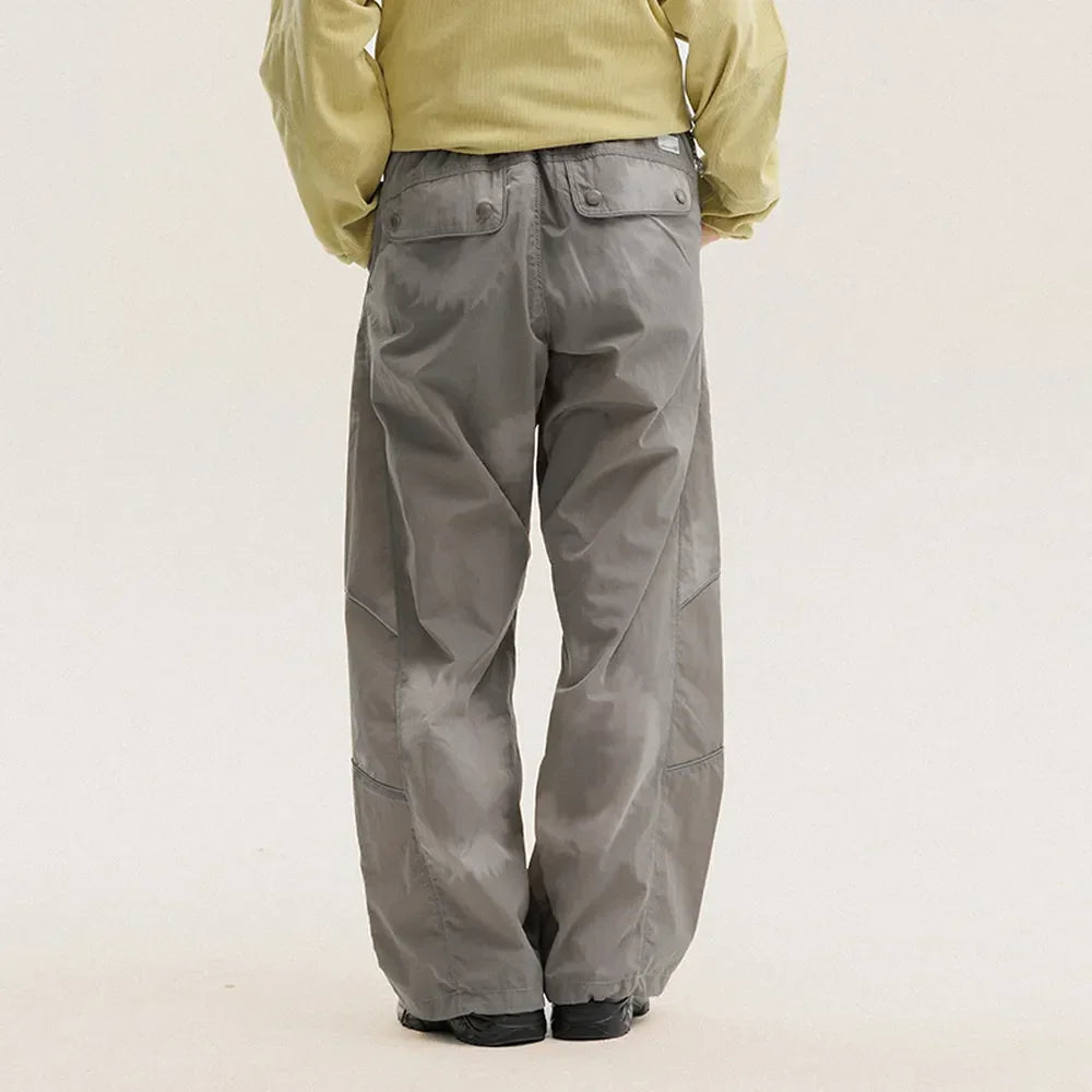 BLACKARMADA Waterproof Parachute Pants | Reflective Quick-Dry Joggers for Men & Women
