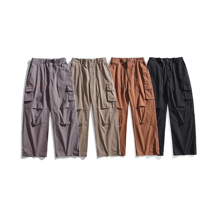 BLACKARMADA Unisex Cargo Pants | Stretch Twill Tactical Work Pants with Drawstring
