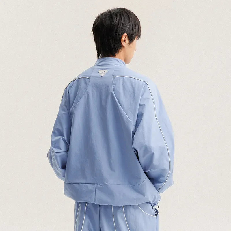 BLACKARMADA Lightweight Windbreaker Pullover Jacket for Men & Women | Water-Repellent & Reflective