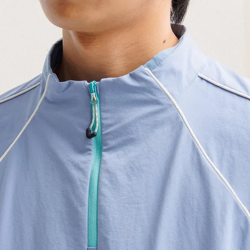 BLACKARMADA Lightweight Windbreaker Pullover Jacket for Men & Women | Water-Repellent & Reflective