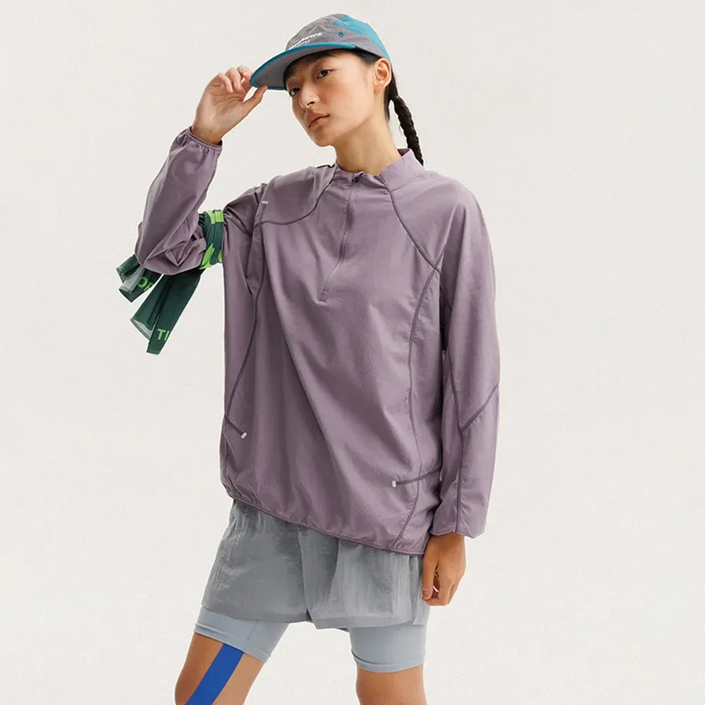 BLACKARMADA Quick-Dry Running Shirt | Lightweight Long Sleeve Half-Zip for Men & Women