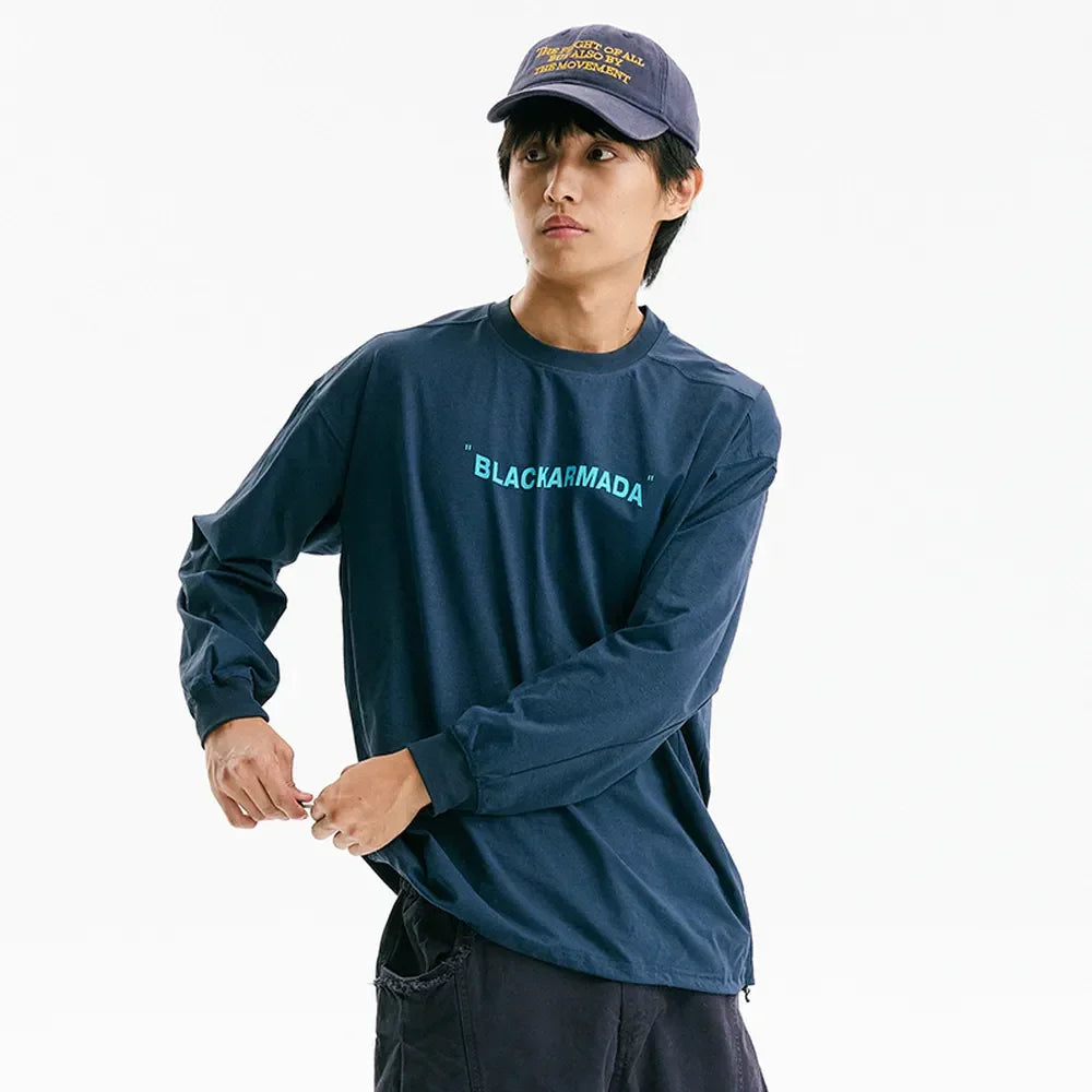 BLACKARMADA Quick-Dry Long Sleeve T-Shirt – Lightweight & Breathable for Outdoor Activities