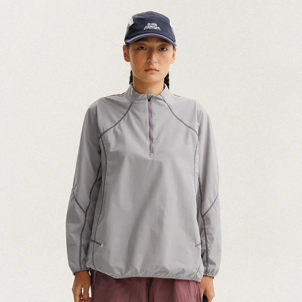 BLACKARMADA Quick-Dry Running Shirt | Lightweight Long Sleeve Half-Zip for Men & Women