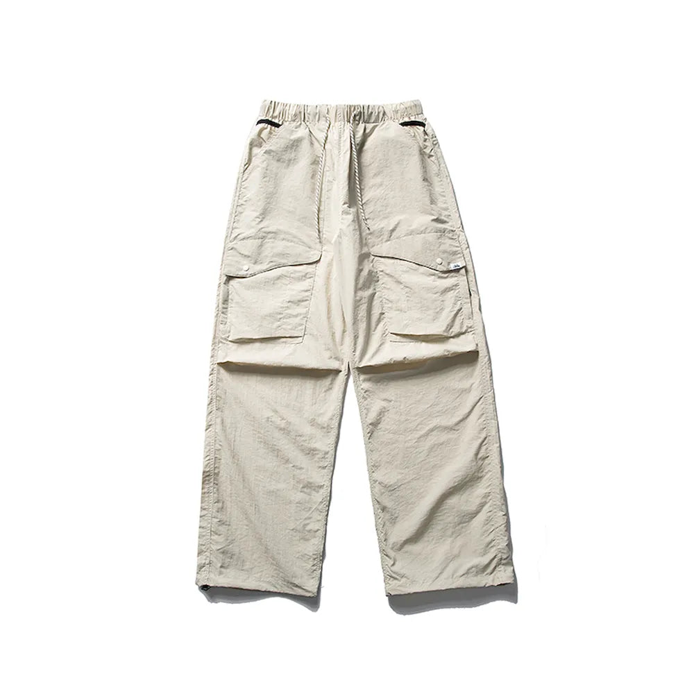 BLACKARMADA Parachute Cargo Pants – Quick Dry, Lightweight Joggers for Men & Women