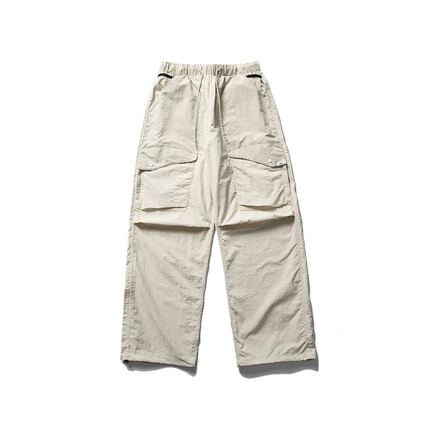 BLACKARMADA Parachute Cargo Pants – Quick Dry, Lightweight Joggers for Men & Women
