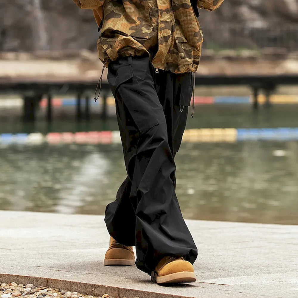 BLACKARMADA Unisex Tactical Cargo Pants | Waterproof, Outdoor Hiking & Fishing Pants