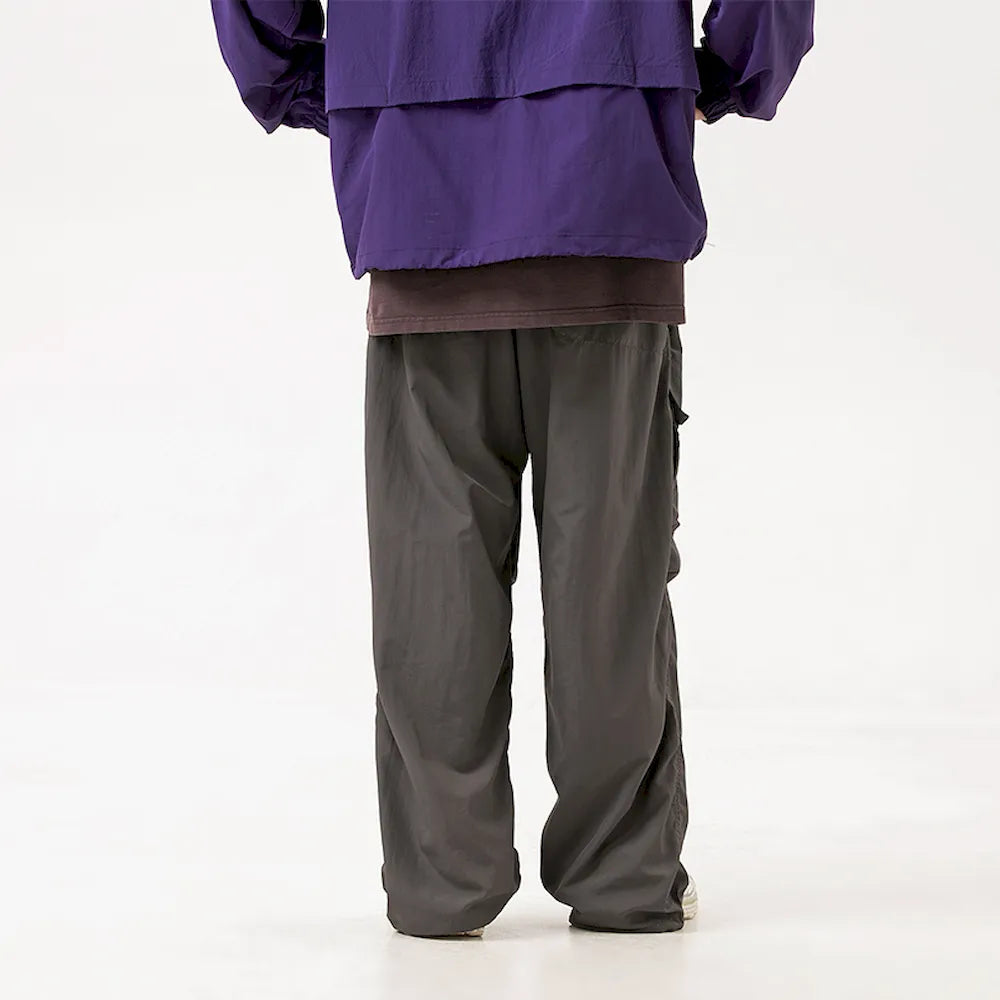 BLACKARMADA Parachute Cargo Pants – Quick Dry, Lightweight Joggers for Men & Women