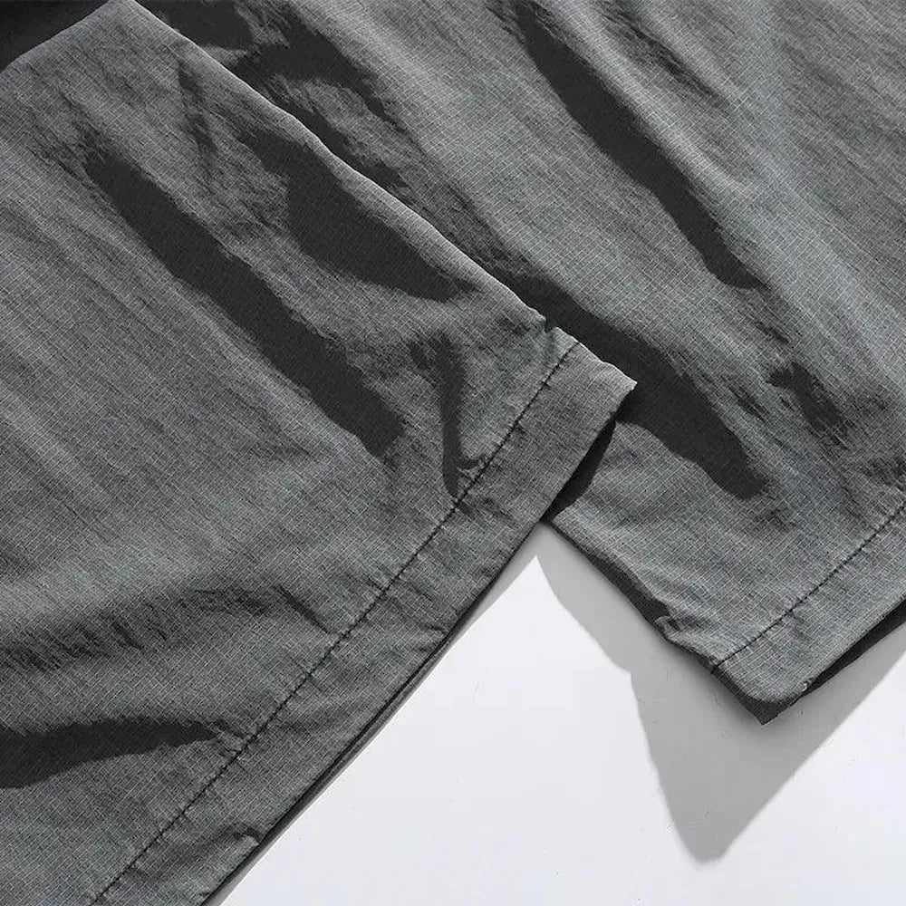 BLACKARMADA Unisex Baggy Paratrooper Pants – Lightweight Y2K Track Pants, Wide Leg