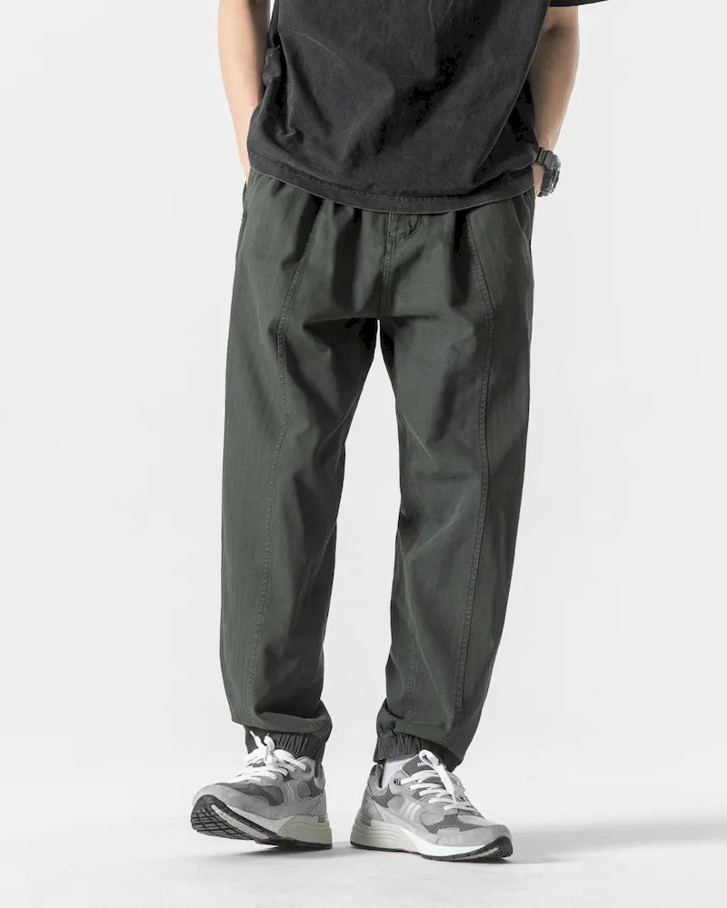 BLACKARMADA Men’s & Women’s High Waisted Cargo Pants, Wide Leg Tactical Work Hiking