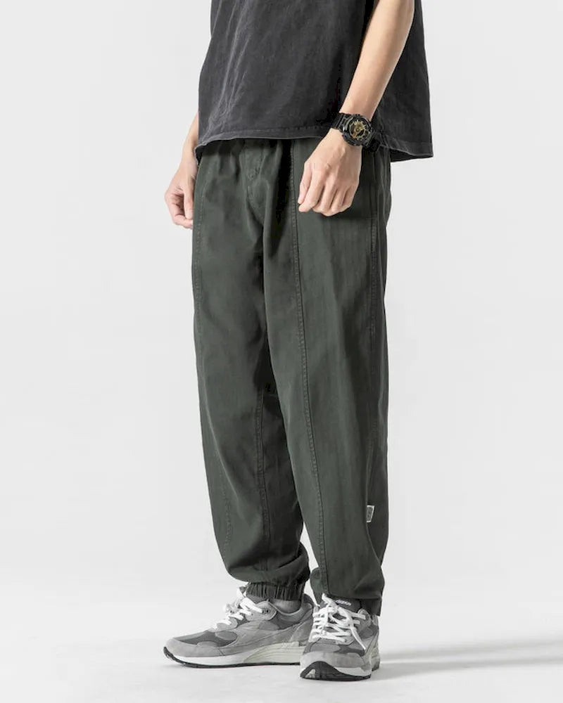 BLACKARMADA Men’s & Women’s High Waisted Cargo Pants, Wide Leg Tactical Work Hiking