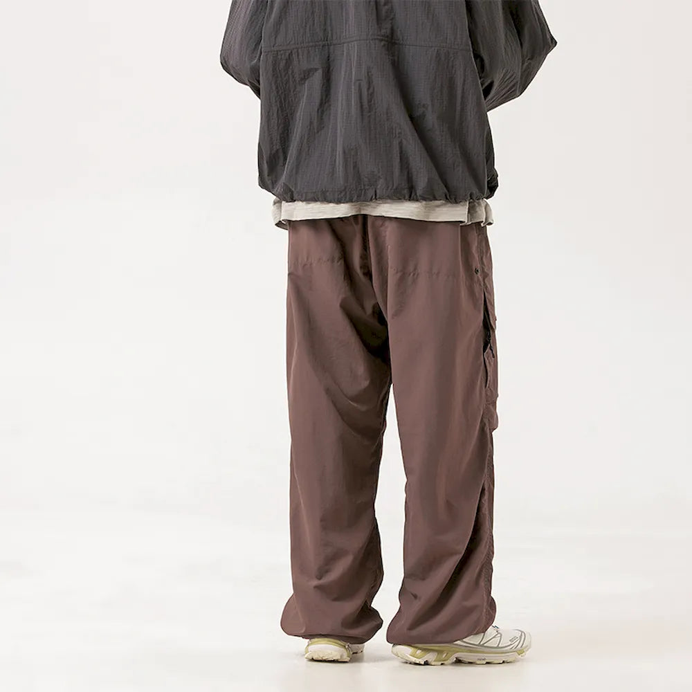 BLACKARMADA Parachute Cargo Pants – Quick Dry, Lightweight Joggers for Men & Women