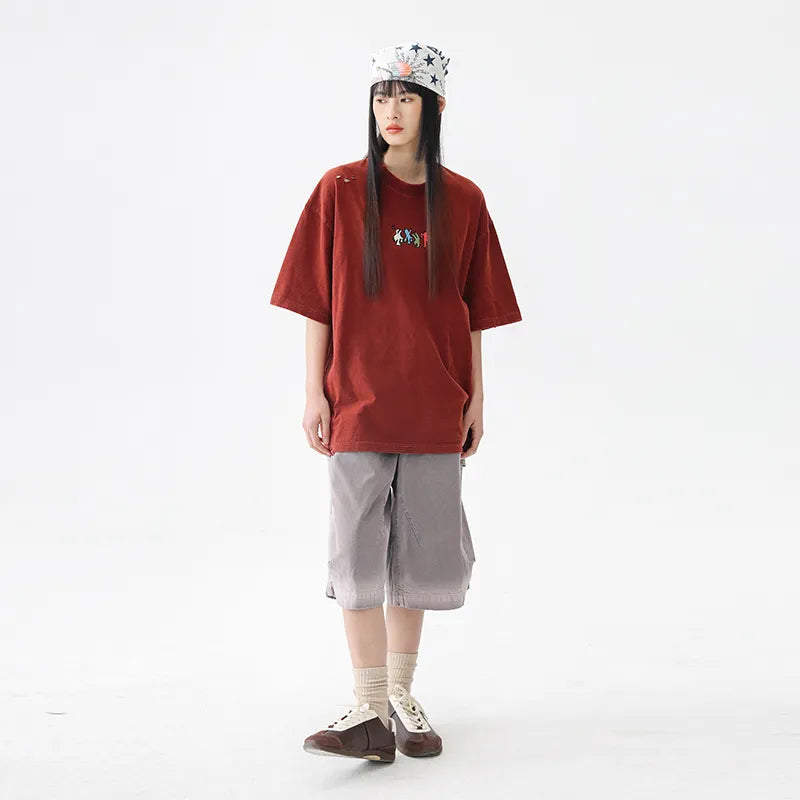 BLACKARMADA Unisex Oversized T-Shirt - Minimalist, 100% Cotton Casual Wear