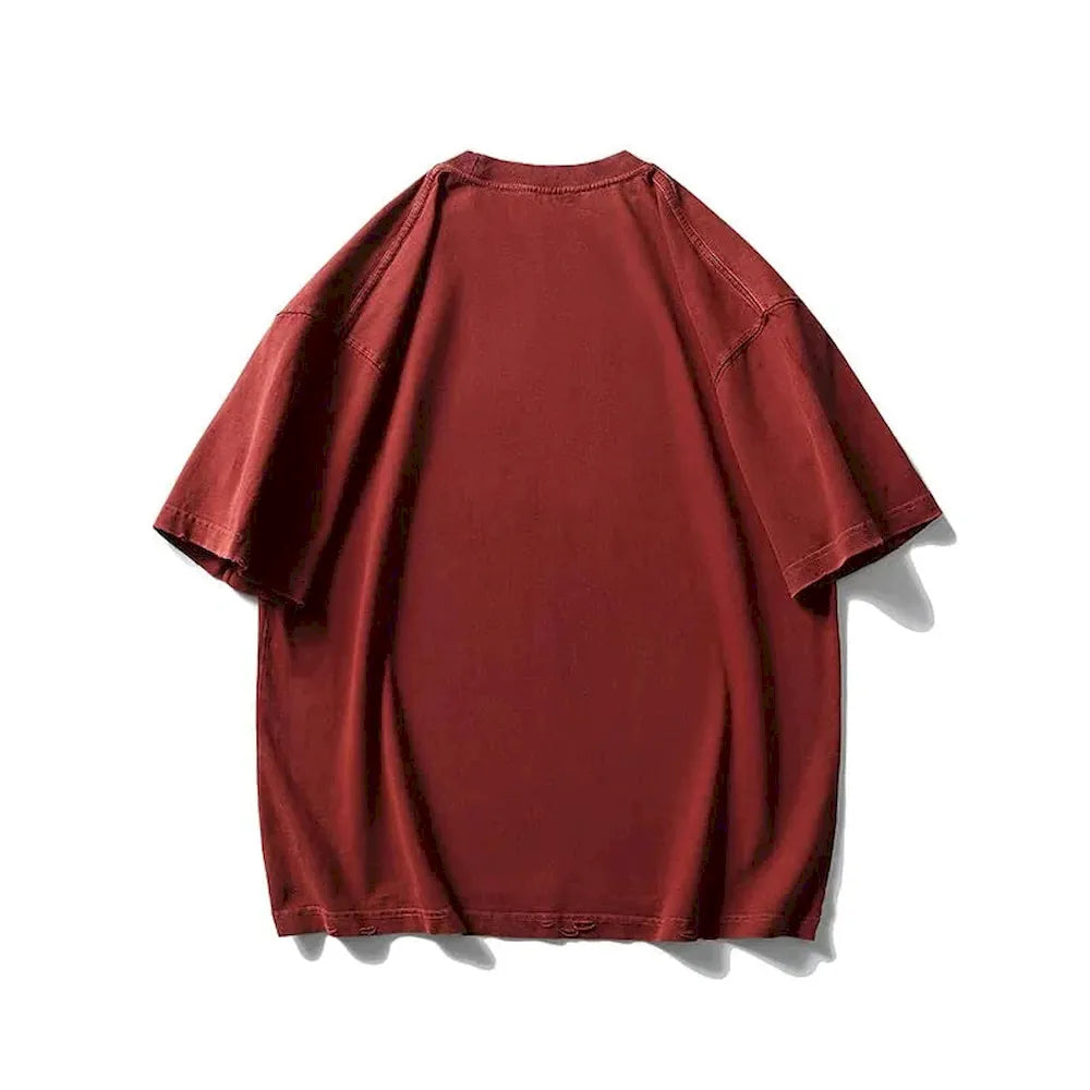 BLACKARMADA Unisex Oversized T-Shirt - Minimalist, 100% Cotton Casual Wear