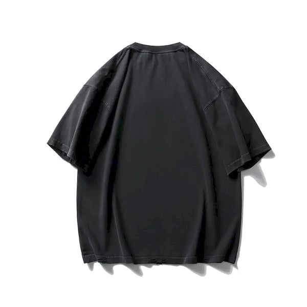 BLACKARMADA Unisex Oversized T-Shirt - Minimalist, 100% Cotton Casual Wear