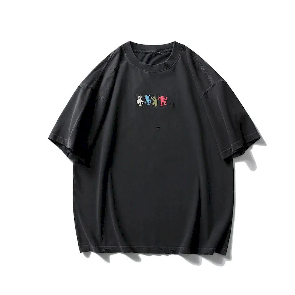 BLACKARMADA Unisex Oversized T-Shirt - Minimalist, 100% Cotton Casual Wear