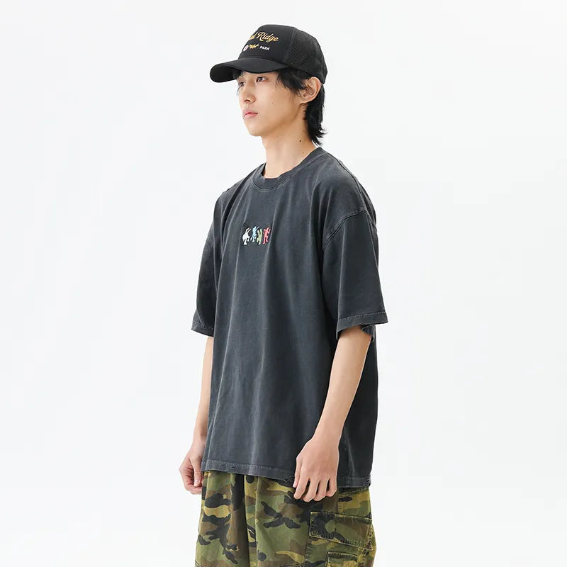 BLACKARMADA Unisex Oversized T-Shirt - Minimalist, 100% Cotton Casual Wear