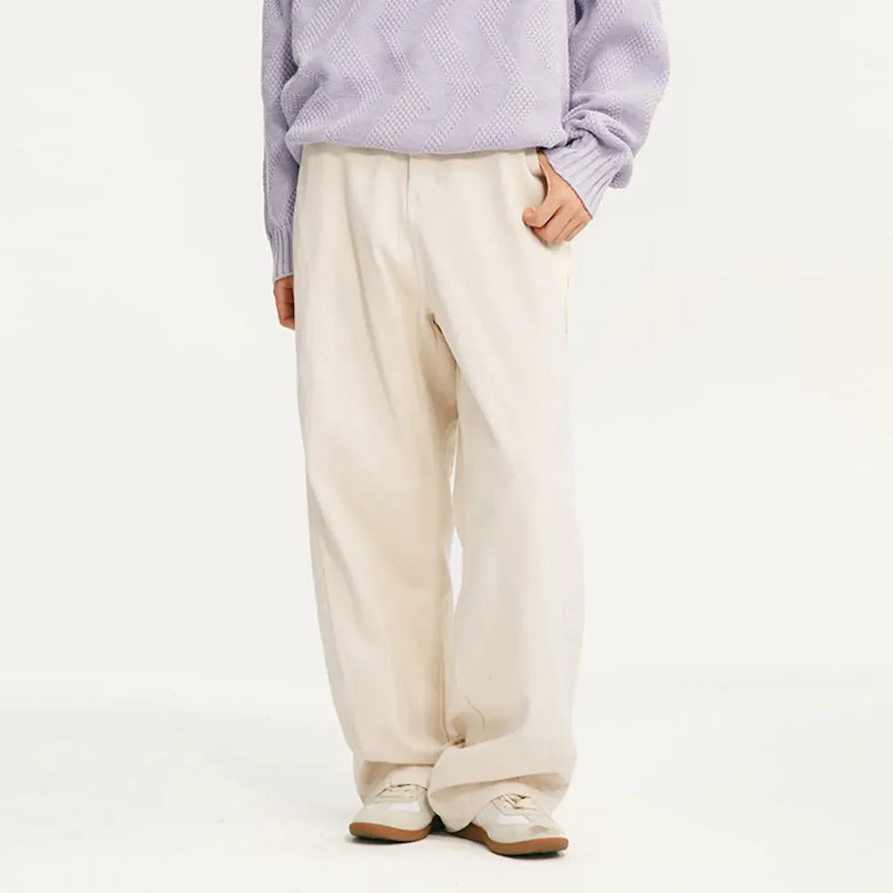 BLACKARMADA Unisex Wide Leg Cargo Pants | 100% Cotton Baggy Work Trousers for Men & Women