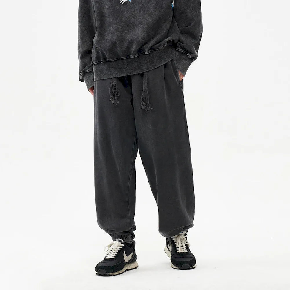 BLACKARMADA Unisex Heavyweight Vintage Cargo Pants - 100% Cotton, 3D Tapered Fit