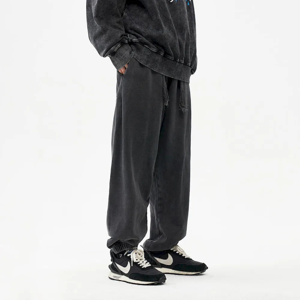 BLACKARMADA Unisex Heavyweight Vintage Cargo Pants - 100% Cotton, 3D Tapered Fit
