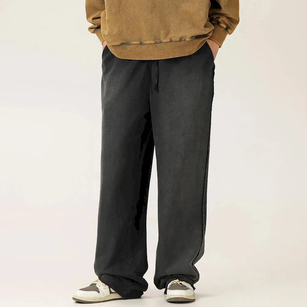 BLACKARMADA Vintage Baggy Sweatpants | 100% Cotton Washed Drawstring Work Pants