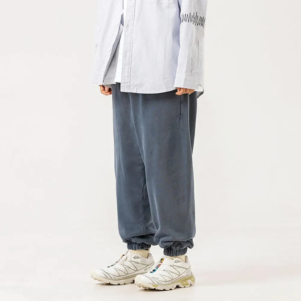 BLACKARMADA Unisex Heavyweight Vintage Cargo Pants - 100% Cotton, 3D Tapered Fit
