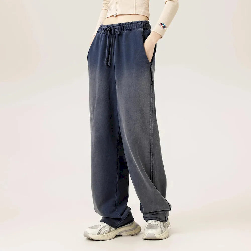 BLACKARMADA Vintage Baggy Sweatpants | 100% Cotton Washed Drawstring Work Pants
